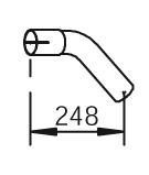 62602 DINEX 20040-9X100 NISSAN Конечная труба
