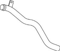 80276 DINEX 1620309 VOLVO Передняя труба