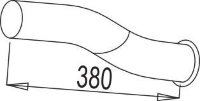 67605 DINEX 792.0054.0086 STEYR Конечная труба