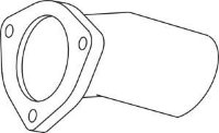 80277 DINEX 1613378 VOLVO Передняя труба