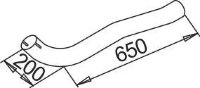 52148 DINEX 645.490.0919 MERCEDES Передняя труба