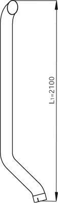 53733 DINEX 942.492.0004 MERCEDES Конечная труба