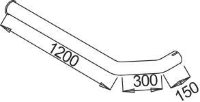 52782 DINEX 652.492.3614 MERCEDES Конечная труба