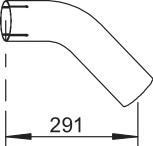 62605 DINEX 20040-D8803 NISSAN Конечная труба