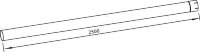 93228 DINEX PIPE D 128,0 L=2500 mm ALU Труба