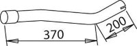 50170 DINEX 383.492.3101 MERCEDES Передняя труба