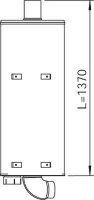 51300 DINEX 948.490.0801 MERCEDES Глушитель