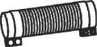 54295 DINEX 670.490.0265 MERCEDES Гофра (нерж) D 90,0 mm L=270 mm с хомутами (DINEX 99290 нерж)