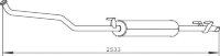 50471 DINEX 903.490.0019 MERCEDES Глушитель
