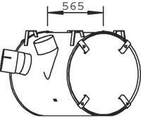 51304 DINEX 940.490.0301 MERCEDES Глушитель