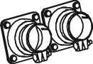 40115 DINEX KIT (CAT) D 115,0 mm Адаптор