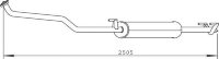 50472 DINEX 901.490.0119 MERCEDES Sprinter Глушитель