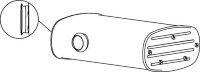 64369 DINEX 5010305231 RENAULT Глушитель