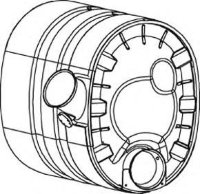 80420 DINEX 20900166 VOLVO Глушитель