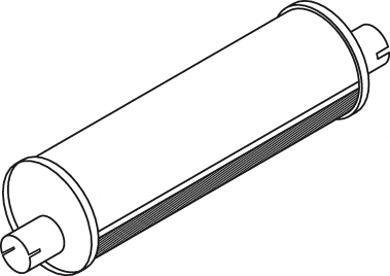 40305 DINEX CATALYTIC SILENCER TO REPLACE 68305 Глушитель