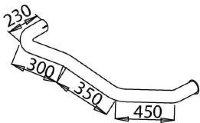 51634 DINEX 619.492.1804 MERCEDES Конечная труба