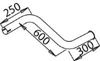 51641 DINEX 617.492.1314 MERCEDES Конечная труба