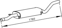 56326 DINEX 639.490.2681 MERCEDES Глушитель