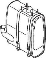 50483 DINEX 655.490.1901 MERCEDES Глушитель