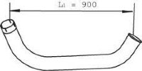 Dinex 22717 1406782 DAF Конечная труба
