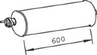 36313 DINEX PBU1899 Глушитель