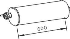 36313 DINEX PBU1899 Глушитель