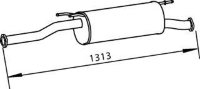38300 DINEX 28700-4A220 Глушитель