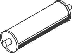 40318 DINEX CATALYTIC CONVERTER TO REPLACE 50445 Катализатор
