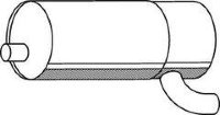 Dinex 21320 291102 DAF Глушитель