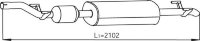 56329 DINEX 901.490.2919 MERCEDES Глушитель