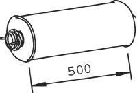 36314 DINEX PBU1893 Глушитель
