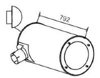 Dinex 28338 41007722 IVECO Глушитель