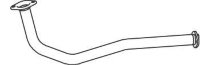 72116 DINEX 17402-54040 TOYOTA Передняя труба