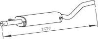 56336 DINEX 639.490.5981 MERCEDES Глушитель