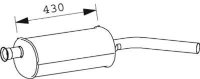 66367 DINEX 7700739154 RENAULT Глушитель