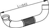 54193 DINEX 948.490.3019 MERCEDES Передняя труба