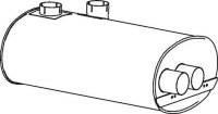 55301 DINEX 11006710 MERCEDES Глушитель