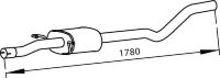 56333 DINEX 639.490.4881 MERCEDES Глушитель