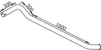 50715 DINEX 621.492.3504 MERCEDES Конечная труба