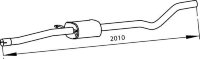 56334 DINEX 639.490.4981 MERCEDES Глушитель