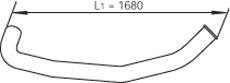 49718 DINEX 81.15204.0365 MAN Конечная труба