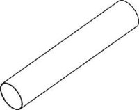 68237 DINEX 8790682370 INTERPIPE D 114,0 L=620 mm Передняя труба