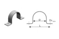 90171 DINEX U-BRACKET D 70,0 mm У-образный хомут