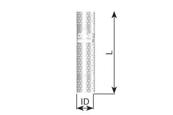 95652 DINEX HEATSHIELD D 249/1250 mm INOX Защита (нерж)