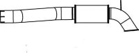 47771 DINEX 81.15205.5302 MAN Конечная труба