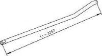 Dinex 28708 93811173 IVECO Конечная труба