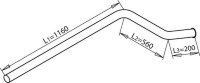 50738 DINEX 310.492.1604 MERCEDES Конечная труба