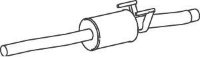 56355 DINEX 906.490.1201 MERCEDES Глушитель
