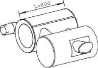 Dinex 28469 41214000 IVECO Глушитель