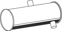 80329 DINEX 1135940 VOLVO Глушитель (E-line)